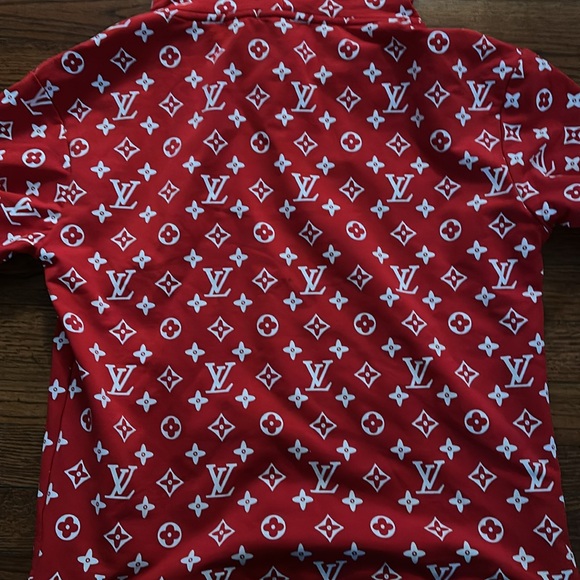 Designer inspired Supreme Red Logo Hoodie L - Picture 6 of 6